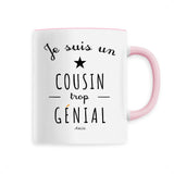 Mug - Un Cousin trop Génial - 6 Coloris - Cadeau Original - Cadeau Personnalisable - Cadeaux-Positifs.com -Unique-Blanc-