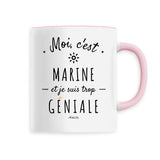 Mug - Marine est trop Géniale - 6 Coloris - Cadeau Original - Cadeau Personnalisable - Cadeaux-Positifs.com -Unique-Blanc-