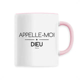 Mug - Appelle-moi Dieu - 6 Coloris - Cadeau Original - Cadeau Personnalisable - Cadeaux-Positifs.com -Unique-Blanc-