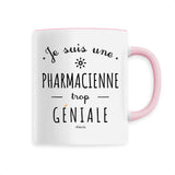 Mug - Une Pharmacienne trop Géniale - 6 Coloris - Cadeau Original - Cadeau Personnalisable - Cadeaux-Positifs.com -Unique-Blanc-