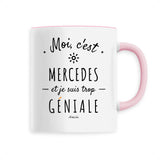 Mug - Mercedes est trop Géniale - 6 Coloris - Cadeau Original - Cadeau Personnalisable - Cadeaux-Positifs.com -Unique-Blanc-