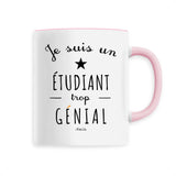 Mug - Je suis un Étudiant trop Génial - 6 Coloris - Cadeau Original - Cadeau Personnalisable - Cadeaux-Positifs.com -Unique-Blanc-