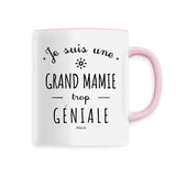 Mug - Une Grand Mamie trop Géniale - 6 Coloris - Cadeau Original - Cadeau Personnalisable - Cadeaux-Positifs.com -Unique-Blanc-