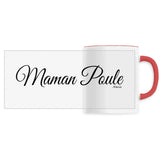 Mug - Maman Poule (Cursif) - 6 Coloris - Cadeau Original - Cadeau Personnalisable - Cadeaux-Positifs.com -Unique-Blanc-
