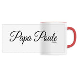 Mug - Papa Poule (Cursif) - 6 Coloris - Cadeau Original - Cadeau Personnalisable - Cadeaux-Positifs.com -Unique-Rouge-
