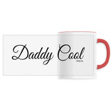 Mug - Daddy Cool (Cursif) - Céramique - 6 Coloris - Cadeau Original - Cadeau Personnalisable - Cadeaux-Positifs.com -Unique-Blanc-