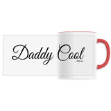 Mug - Daddy Cool (Cursif) - Céramique - 6 Coloris - Cadeau Original - Cadeau Personnalisable - Cadeaux-Positifs.com -Unique-Rouge-