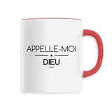 Mug - Appelle-moi Dieu - 6 Coloris - Cadeau Original - Cadeau Personnalisable - Cadeaux-Positifs.com -Unique-Blanc-