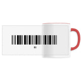 Mug Personnalisable - MESSAGE CODÉ - 6 Coloris - Cadeau Unique - Cadeau Personnalisable - Cadeaux-Positifs.com -Unique-Rouge-
