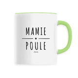 Mug - Mamie Poule - 6 Coloris - Cadeau Original - Cadeau Personnalisable - Cadeaux-Positifs.com -Unique-Blanc-