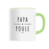 Mug - Papa Poule - 6 Coloris - Cadeau Original - Cadeau Personnalisable - Cadeaux-Positifs.com -Unique-Vert-