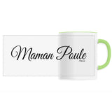 Mug - Maman Poule (Cursif) - 6 Coloris - Cadeau Original - Cadeau Personnalisable - Cadeaux-Positifs.com -Unique-Vert-