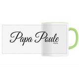 Mug - Papa Poule (Cursif) - 6 Coloris - Cadeau Original - Cadeau Personnalisable - Cadeaux-Positifs.com -Unique-Vert-