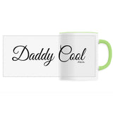 Mug - Daddy Cool (Cursif) - Céramique - 6 Coloris - Cadeau Original - Cadeau Personnalisable - Cadeaux-Positifs.com -Unique-Blanc-