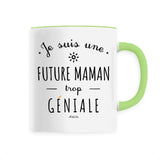 Mug - Une Future Maman trop Géniale - 6 Coloris - Cadeau Original - Cadeau Personnalisable - Cadeaux-Positifs.com -Unique-Blanc-