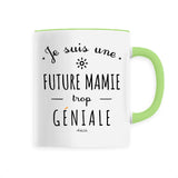Mug - Une Future Mamie trop Géniale - 6 Coloris - Cadeau Original - Cadeau Personnalisable - Cadeaux-Positifs.com -Unique-Blanc-