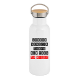Gourde isotherme à Personnaliser avec VOTRE VILLE - 3 tailles - Drôle - Cadeau Personnalisable - Cadeaux-Positifs.com -500 ml-