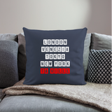 Coussin et housse de 45 x 45 cm Blanc - Cadeau Personnalisable - Cadeaux-Positifs.com -noir-taille unique-