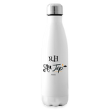 Bouteille isotherme - RH au Top - Sans BPA - Cadeau Durable - Cadeau Personnalisable - Cadeaux-Positifs.com -blanc-500 ml-