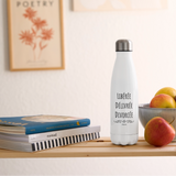 Gourde isotherme - Libérée Délivrée Divorcée - Cadeau Durable - Cadeau Personnalisable - Cadeaux-Positifs.com -blanc-500 ml-