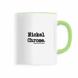 Mug - Nickel Chrome - Anachronique - 6 Coloris - Cadeau Drôle - Cadeau Personnalisable - Cadeaux-Positifs.com -Vert-