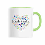 Mug - Mamie Sabrina - 6 Coloris - Cadeau Unique & Tendre - Cadeau Personnalisable - Cadeaux-Positifs.com -Vert-