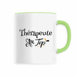 Mug - Thérapeute au Top - 6 Coloris - Cadeau Original - Cadeau Personnalisable - Cadeaux-Positifs.com -Vert-