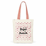 Tote Bag Premium - Le joli Bazar de Ouassila - 2 Coloris - Cadeau Durable - face_1