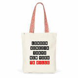 Tote premium TA VILLE - Cadeau Personnalisable - Cadeaux-Positifs.com -Rouge-