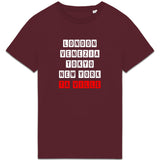 T-shirt Premium à Personnaliser avec VOTRE VILLE - 10 Coloris - Cadeau Personnalisable - Cadeau Personnalisable - Cadeaux-Positifs.com -XS-Bordeaux-