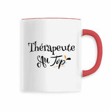 Mug - Thérapeute au Top - 6 Coloris - Cadeau Original - Cadeau Personnalisable - Cadeaux-Positifs.com -Rouge-