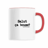 Mug - Salut ça boume? - Anachronique - 6 Coloris - Cadeau Drôle - Cadeau Personnalisable - Cadeaux-Positifs.com -Rouge-