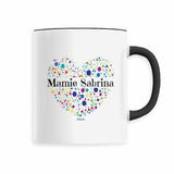 Mug - Mamie Sabrina - 6 Coloris - Cadeau Unique & Tendre - Cadeau Personnalisable - Cadeaux-Positifs.com -Noir-