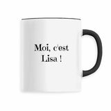 Mug - Moi c'est Lisa - 6 Coloris - Cadeau Original - face_4