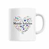 Mug - Mamie Sabrina - 6 Coloris - Cadeau Unique & Tendre - Cadeau Personnalisable - Cadeaux-Positifs.com -Blanc-