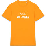 Tshirt - Hello les Djeuns - Anachronique - Cadeau Original & Drôle - Cadeau Personnalisable - Cadeaux-Positifs.com -Orange-XS-