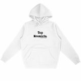 Sweat à capuche - Top Moumoute - Anachronique - 5 Coloris - Cadeau Drôle - Cadeau Personnalisable - Cadeaux-Positifs.com -Blanc-S-