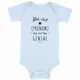 Body - XXX est trop Génial - Coton Bio - 3 Coloris - Cadeau Personnalisable - Cadeau Personnalisable - Cadeaux-Positifs.com -0-3 Mois-Bleu-
