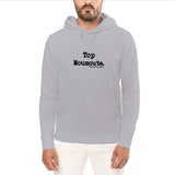 Sweat à capuche - Top Moumoute - Anachronique - 5 Coloris - Cadeau Drôle - Cadeau Personnalisable - Cadeaux-Positifs.com -Gris-S-