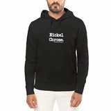 Sweat à capuche - Nickel Chrome - Anachronique - 5 Coloris - Cadeau Drôle - Cadeau Personnalisable - Cadeaux-Positifs.com -Noir-S-