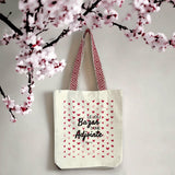 Tote Bag Premium - Le joli Bazar d'une Adjointe - 2 Coloris - Durable - Cadeau Personnalisable - Cadeaux-Positifs.com -Rouge-