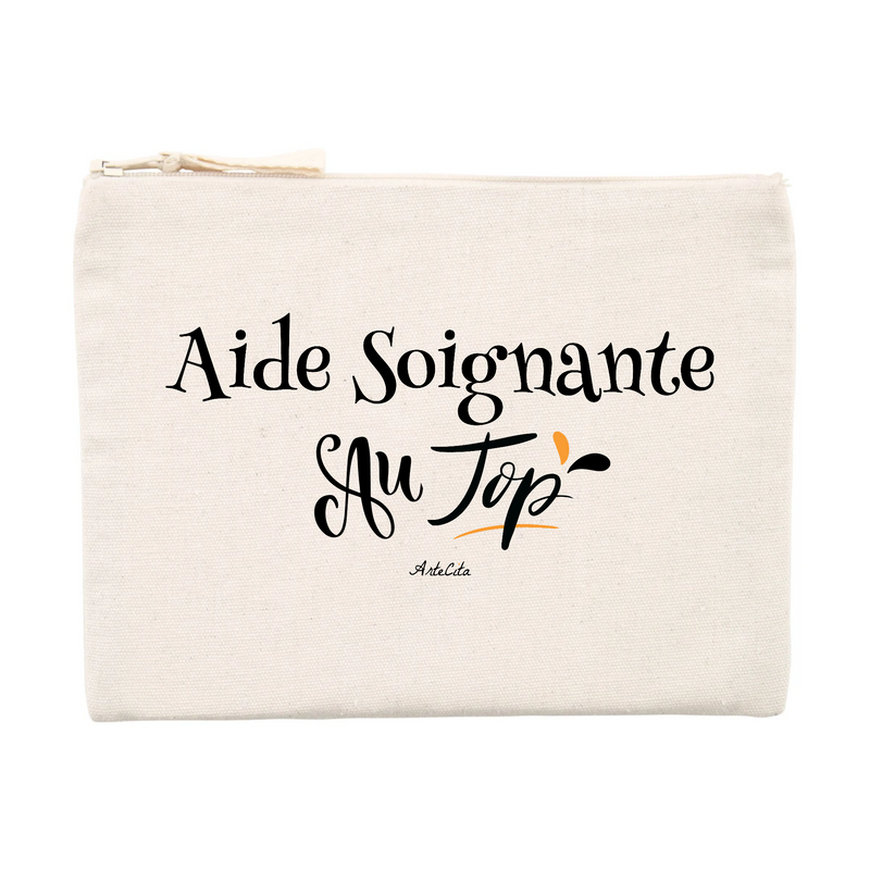 Pochette personnalisée aide soignante hot sale