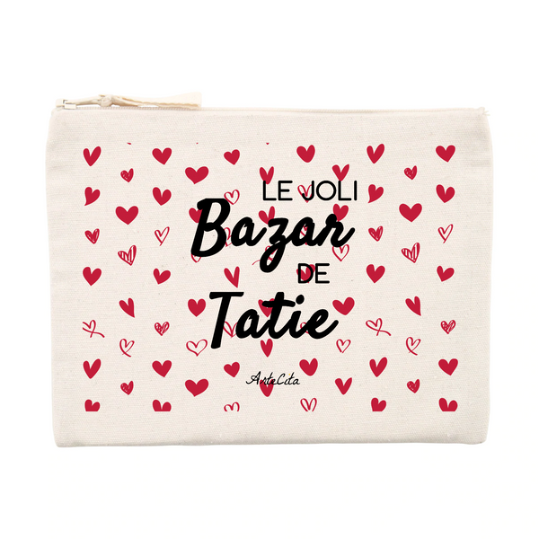 Pochette - Le joli Bazar de Tatie - Cadeau Durable & Original - Cadeau Personnalisable - Cadeaux-Positifs.com -Unique-Beige-