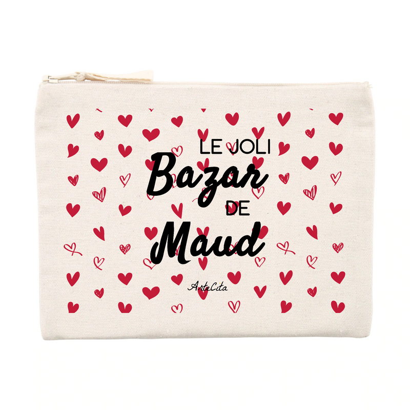 Cadeau anniversaire : Pochette - Le joli Bazar de Maud - Cadeau Durable & Original - Cadeau Personnalisable - Cadeaux-Positifs.com -Unique-Beige-