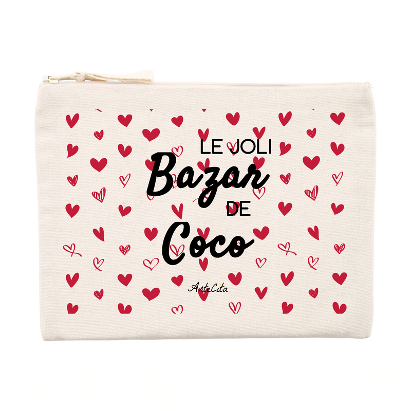 Cadeau anniversaire : Pochette - Le joli Bazar de Coco - Cadeau Durable & Original - Cadeau Personnalisable - Cadeaux-Positifs.com -Unique-Beige-