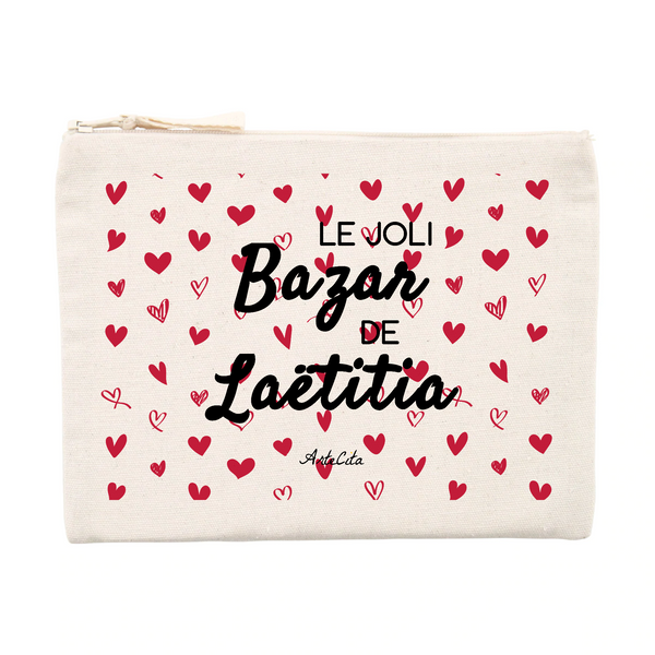 Pochette - Le joli Bazar de Laëtitia - Cadeau Durable & Original - Cadeau Personnalisable - Cadeaux-Positifs.com -Unique-Beige-