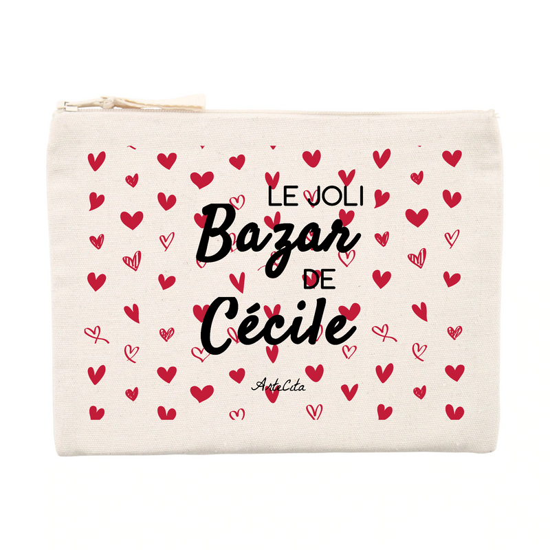 Cadeau anniversaire : Pochette - Le joli Bazar de Cécile - Cadeau Durable & Original - Cadeau Personnalisable - Cadeaux-Positifs.com -Unique-Beige-