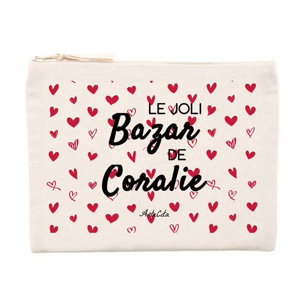 Pochette - Le joli Bazar de Coralie - Cadeau Durable & Original - Cadeau Personnalisable - Cadeaux-Positifs.com -Unique-Beige-