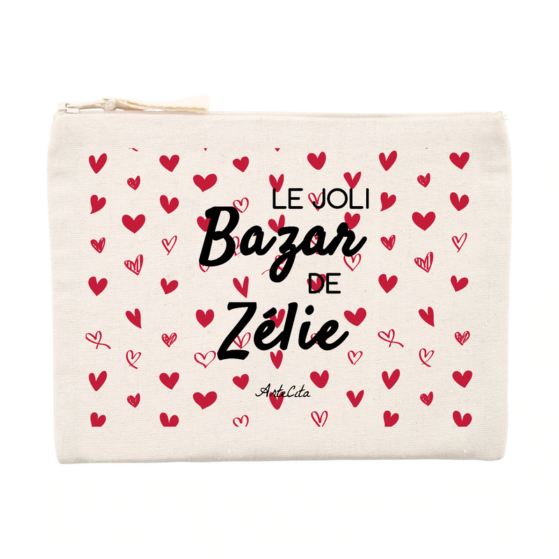 Cadeau anniversaire : Pochette - Le joli Bazar de Zélie - Cadeau Durable & Original - Cadeau Personnalisable - Cadeaux-Positifs.com -Unique-Beige-