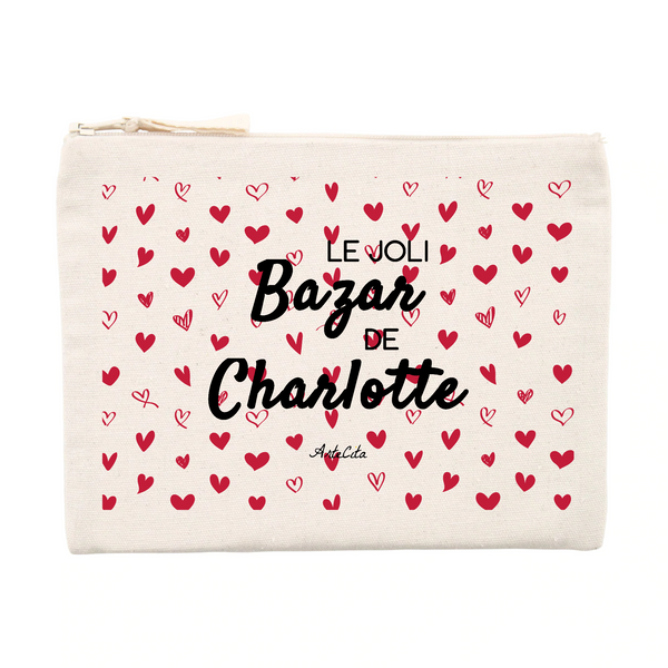 Pochette - Le joli Bazar de Charlotte - Cadeau Durable & Original - Cadeau Personnalisable - Cadeaux-Positifs.com -Unique-Beige-